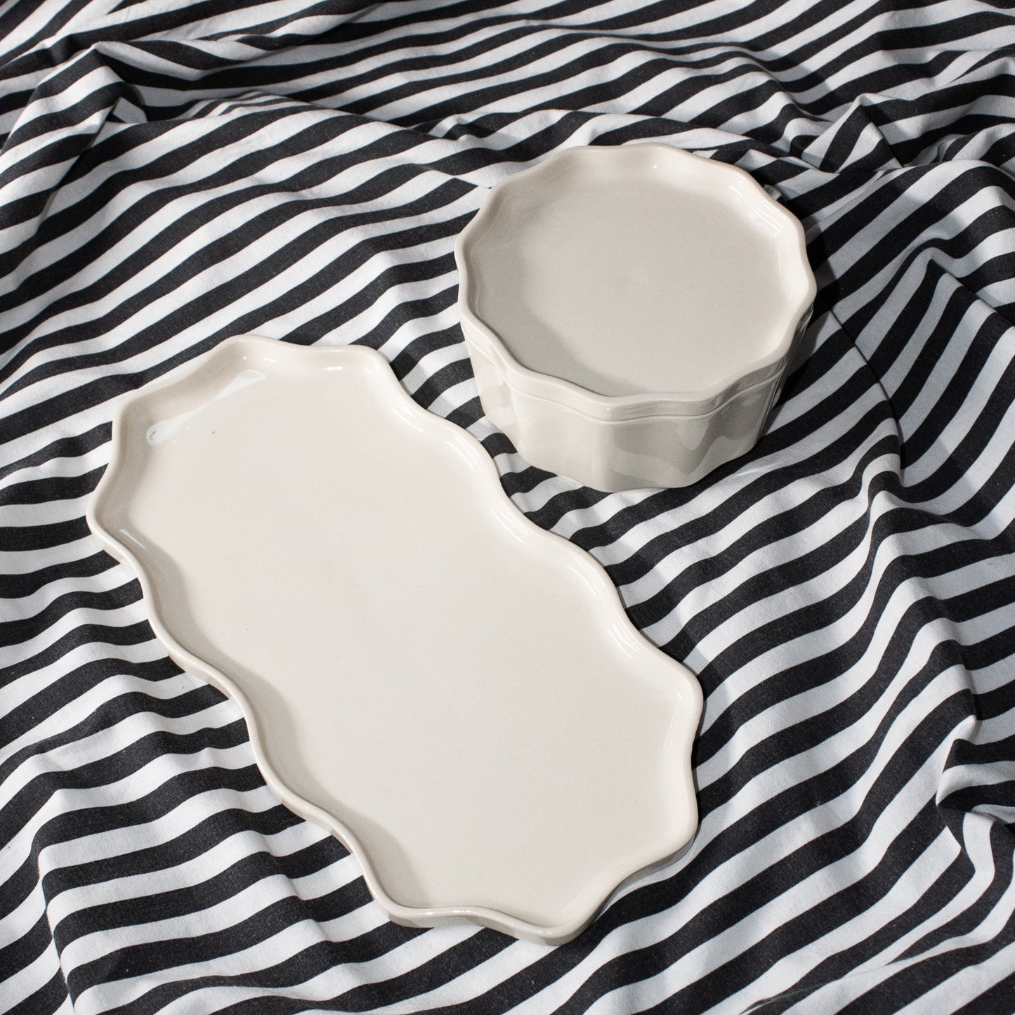 Tableware-Set "Flow" by Alessa Dresel