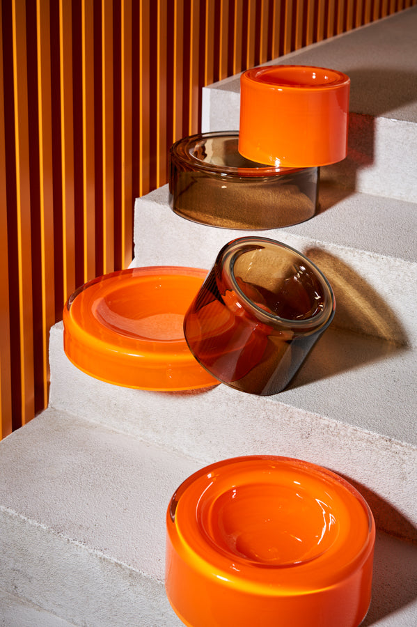 WET BOWL big Orange by Ursula Futura