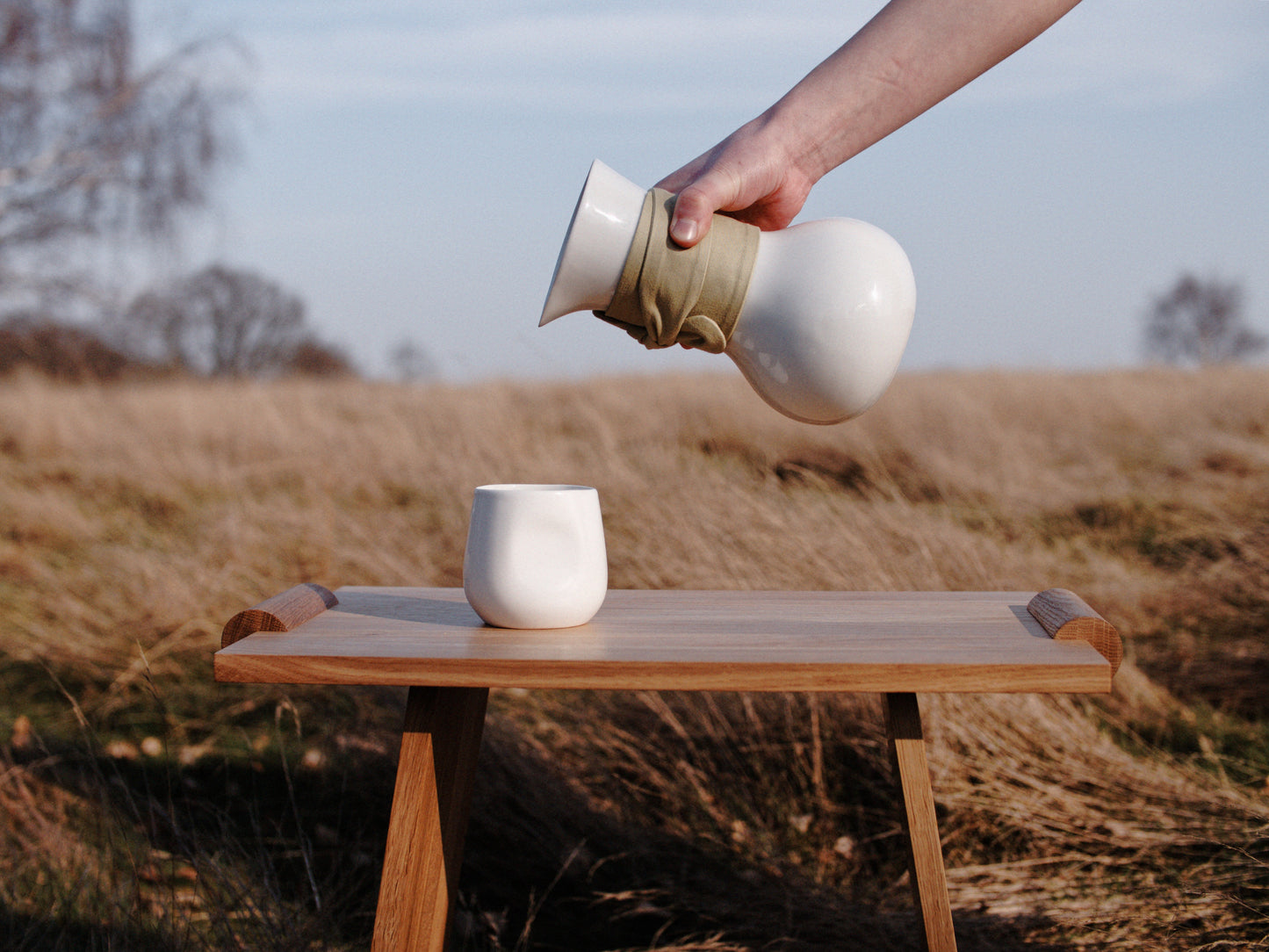 Krug und Becher-Set „Sentire“ by Verena Ottensmann