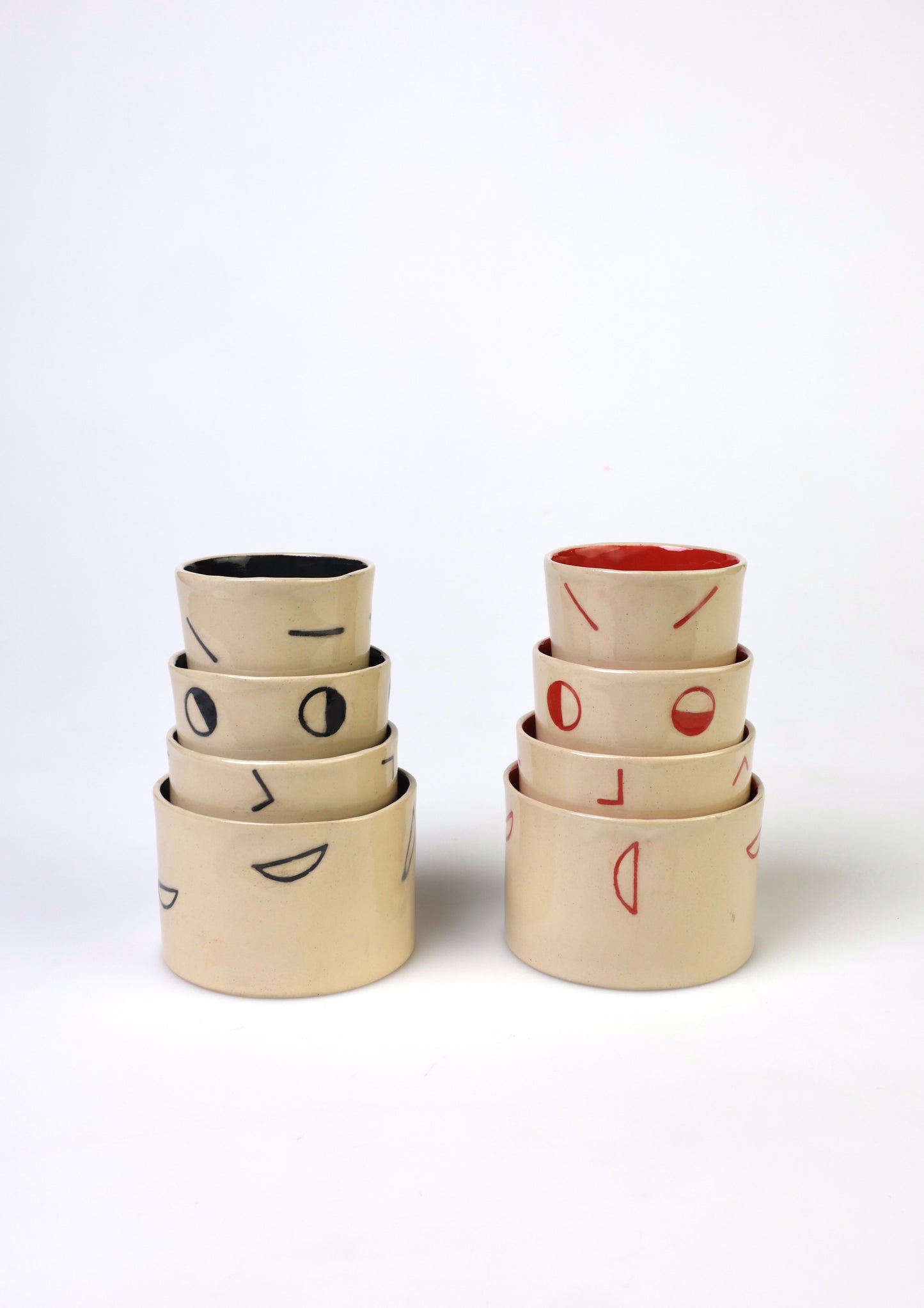 Becher-Set "HOWRU" by Aaron Slupinski